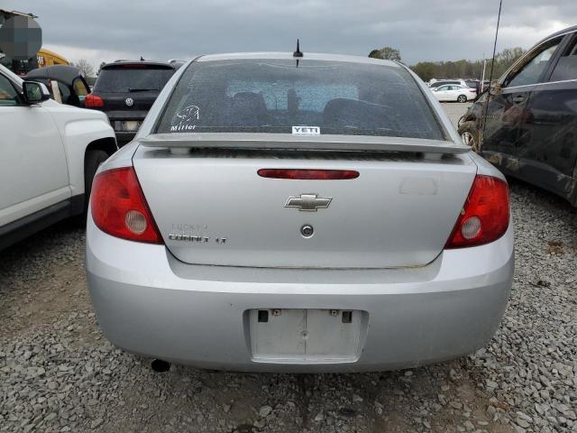 1G1AL58F687249965 - 2008 CHEVROLET COBALT LT SILVER photo 6