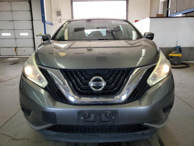 5N1AZ2MH2FN213352 - 2015 NISSAN MURANO S GRAY photo 5