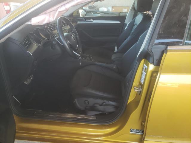 WVWBR7AN4KE000798 - 2019 VOLKSWAGEN ARTEON SE YELLOW photo 7