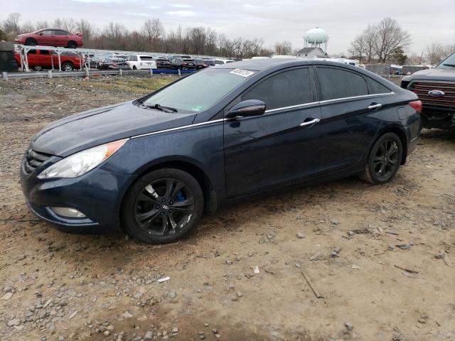 5NPEC4AC2BH305406 - 2011 HYUNDAI SONATA SE BLUE photo 1