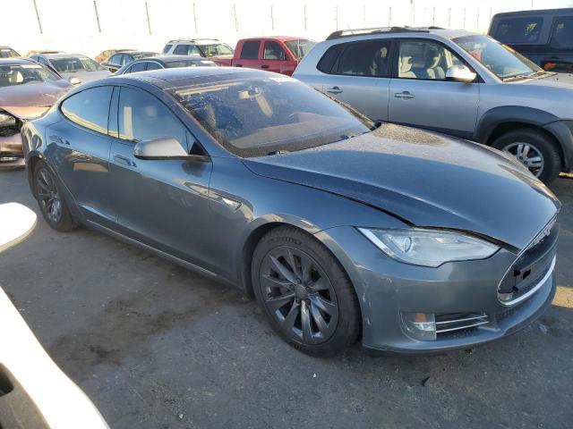 5YJSA1DP5DFP06620 - 2013 TESLA MODEL S GRAY photo 4