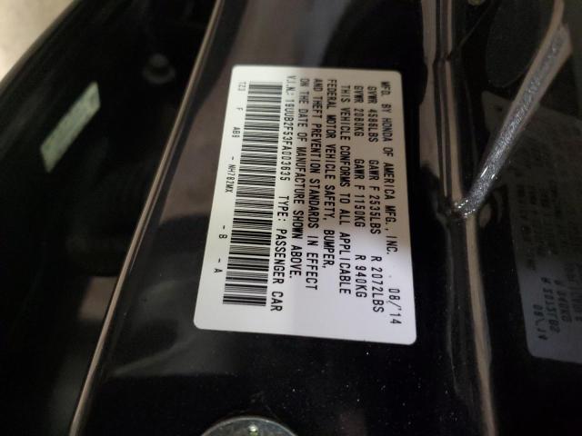 19UUB2F53FA003635 - 2015 ACURA TLX TECH GRAY photo 12