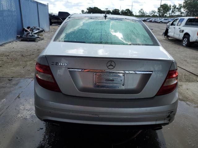 WDDGF54X78R018073 - 2008 MERCEDES-BENZ C 300 SILVER photo 6