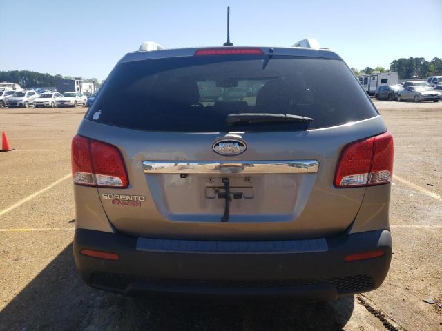 5XYKT3A66DG412332 - 2013 KIA SORENTO LX SILVER photo 6