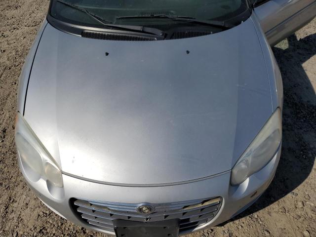 1C3EL55R35N631244 - 2005 CHRYSLER SEBRING TOURING GRAY photo 11