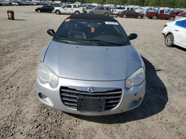 1C3EL55R35N631244 - 2005 CHRYSLER SEBRING TOURING GRAY photo 5