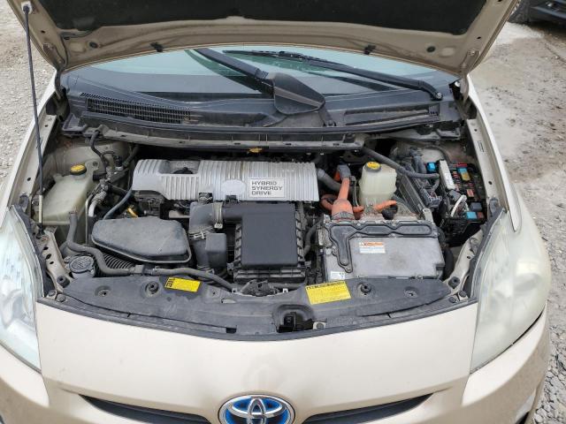 JTDKN3DU8A1018881 - 2010 TOYOTA PRIUS TAN photo 11