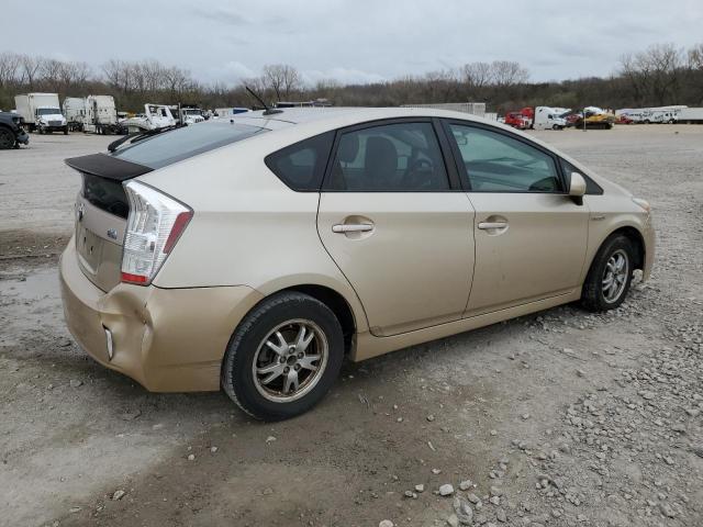 JTDKN3DU8A1018881 - 2010 TOYOTA PRIUS TAN photo 3