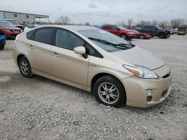 JTDKN3DU8A1018881 - 2010 TOYOTA PRIUS TAN photo 4