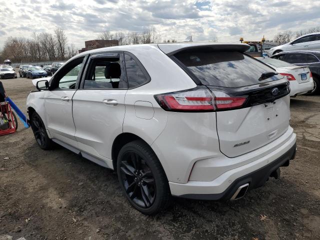 2FMPK4AP4KBB26189 - 2019 FORD EDGE ST WHITE photo 2