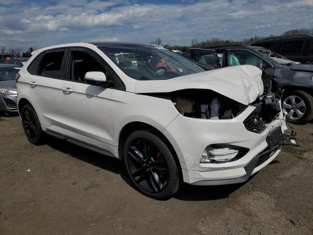 2FMPK4AP4KBB26189 - 2019 FORD EDGE ST WHITE photo 4