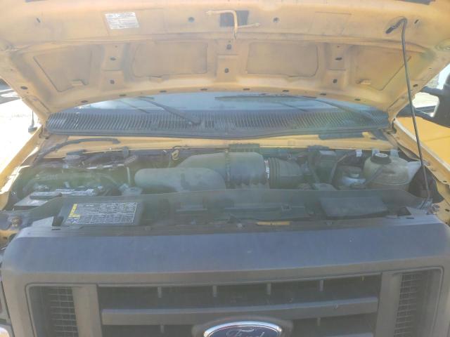 1FTSS34L88DA10174 - 2008 FORD E350 E350 SUPER DUTY VAN YELLOW photo 12