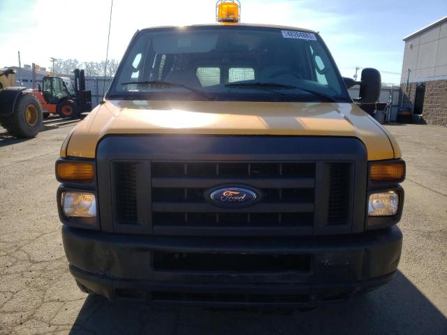 1FTSS34L88DA10174 - 2008 FORD E350 E350 SUPER DUTY VAN YELLOW photo 5