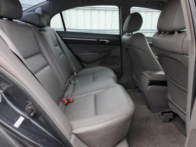 2HGFA1F90AH548078 - 2010 HONDA CIVIC EXL ნაცრისფერი ფოტო 10