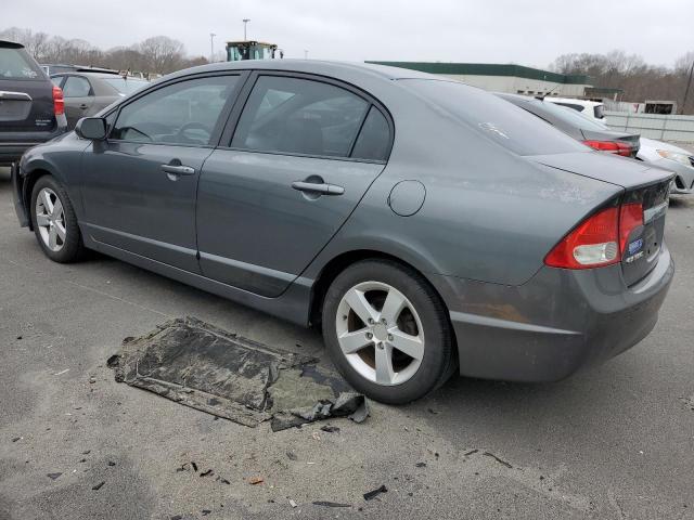 2HGFA1F90AH548078 - 2010 HONDA CIVIC EXL ნაცრისფერი ფოტო 2