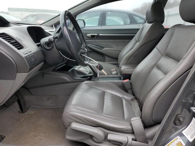 2HGFA1F90AH548078 - 2010 HONDA CIVIC EXL ნაცრისფერი ფოტო 7