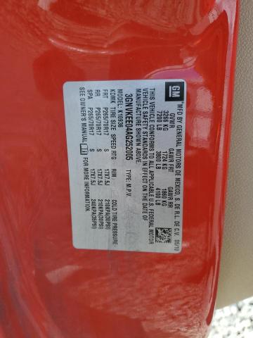 3GNVKEE04AG252005 - 2010 CHEVROLET AVALANCHE LS RED photo 12