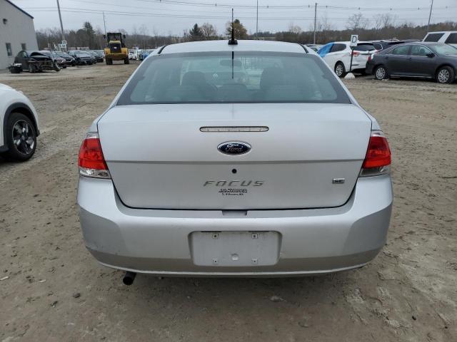 1FAHP35N89W193440 - 2009 FORD FOCUS SE SILVER photo 6