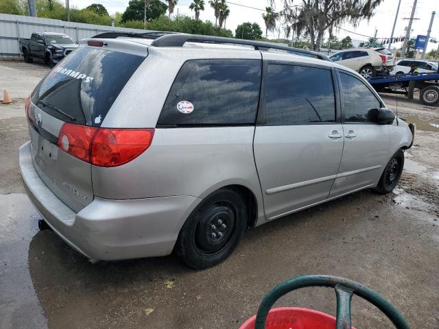 5TDZK23C99S255971 - 2009 TOYOTA SIENNA CE TAN photo 3