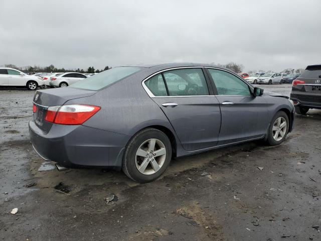 1HGCR2F35EA125689 - 2014 HONDA ACCORD LX GRAY photo 3