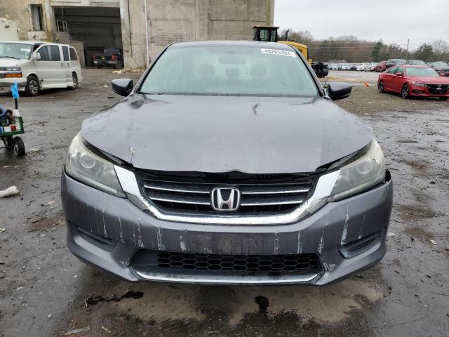 1HGCR2F35EA125689 - 2014 HONDA ACCORD LX GRAY photo 5