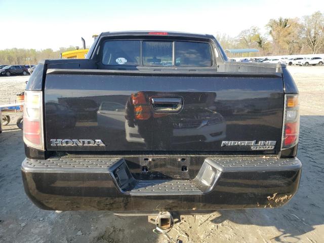 2HJYK16567H540248 - 2007 HONDA RIDGELINE RTL BLACK photo 6