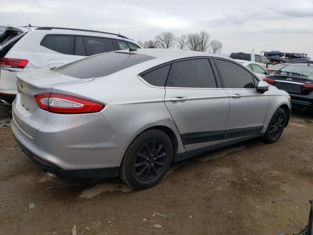 1FA6P0G74F5110284 - 2015 FORD FUSION S SILVER photo 3