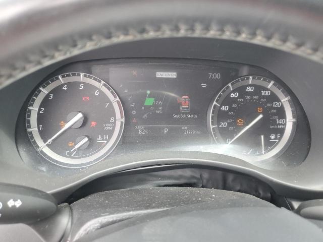 5TDGZRAH7MS043329 - 2021 TOYOTA HIGHLANDER XLE BLUE photo 9