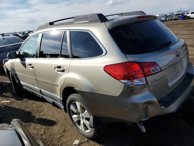 4S4BREJC9A2367971 - 2010 SUBARU OUTBACK 3.6R LIMITED GOLD photo 2