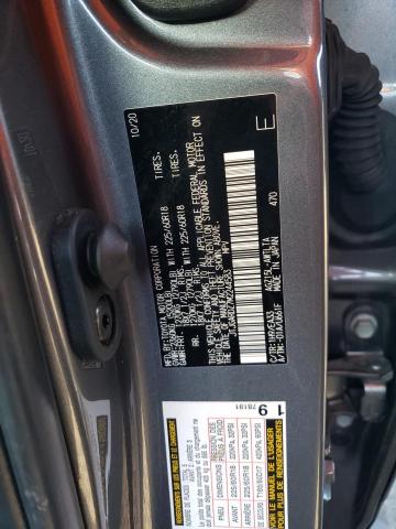 JTJGARDZ7M2244583 - 2021 LEXUS NX 300 BASE 灰色 照片 12