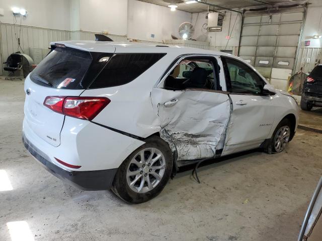 3GNAXUEUXJL174530 - 2018 CHEVROLET EQUINOX LT WHITE photo 3