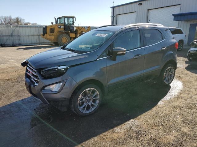 MAJ6P1WL5JC248912 - 2018 FORD ECOSPORT TITANIUM GRAY photo 1