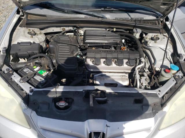 1HGES16375L029431 - 2005 HONDA CIVIC DX VP 银色 照片 11