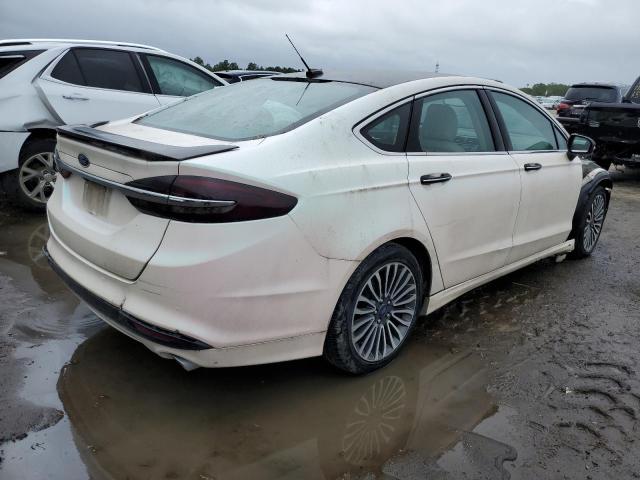 3FA6P0RU6JR120484 - 2018 FORD FUSION TITANIUM/PLATINUM HEV WHITE photo 3