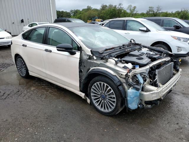 3FA6P0RU6JR120484 - 2018 FORD FUSION TITANIUM/PLATINUM HEV WHITE photo 4