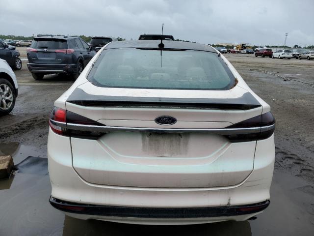 3FA6P0RU6JR120484 - 2018 FORD FUSION TITANIUM/PLATINUM HEV WHITE photo 6