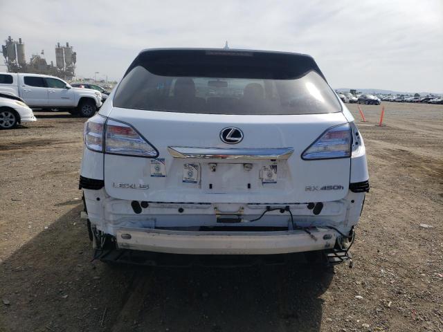 JTJZB1BA2A2003059 - 2010 LEXUS RX 450 WHITE photo 6