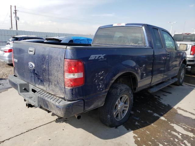 1FTRX14W28FB45198 - 2008 FORD F150 BLUE photo 3