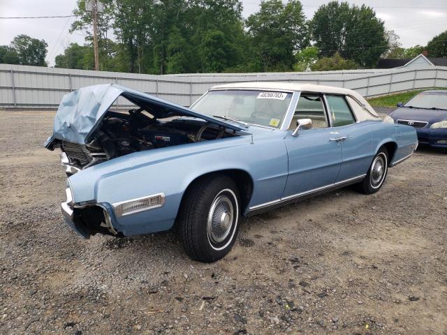 9Y87N134302 - 1969 FORD THUNDE BLUE photo 1