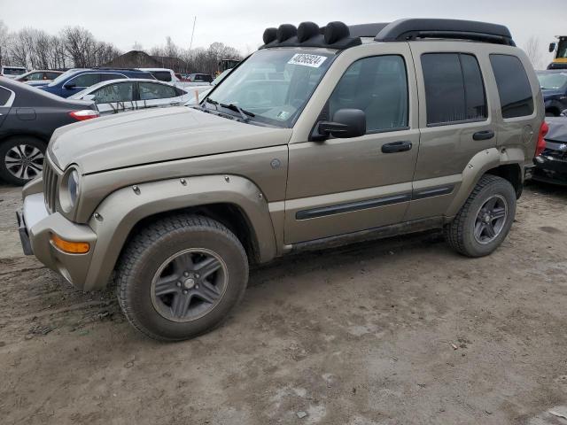 1J4GL38K04W255807 - 2004 JEEP LIBERTY RENEGADE GREEN photo 1