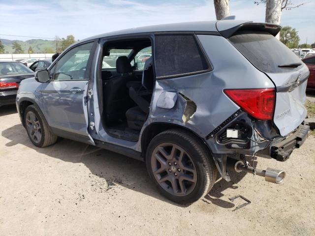 5FNYF7H59NB002770 - 2022 HONDA PASSPORT EXL Gris foto 2