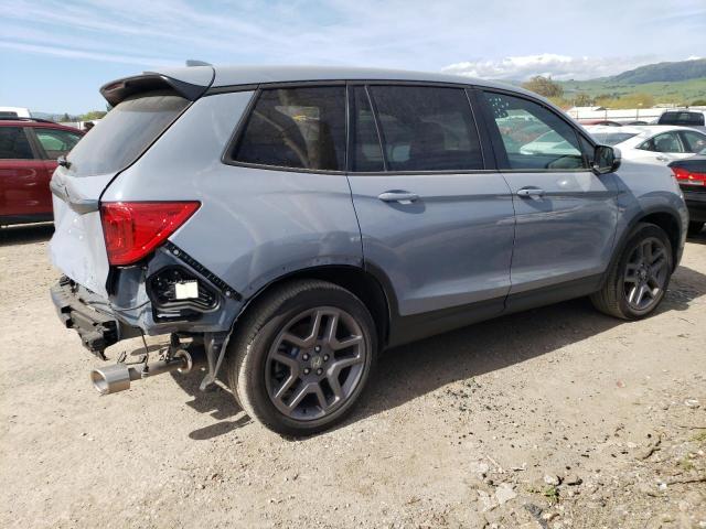 5FNYF7H59NB002770 - 2022 HONDA PASSPORT EXL Gris foto 3