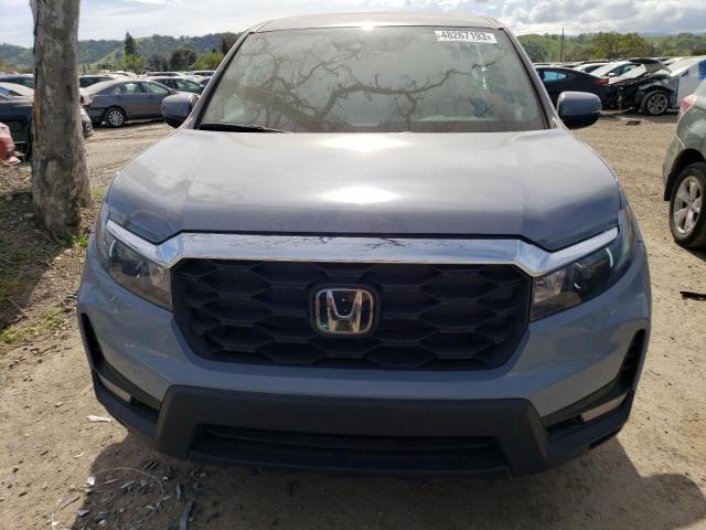 5FNYF7H59NB002770 - 2022 HONDA PASSPORT EXL Gris foto 5
