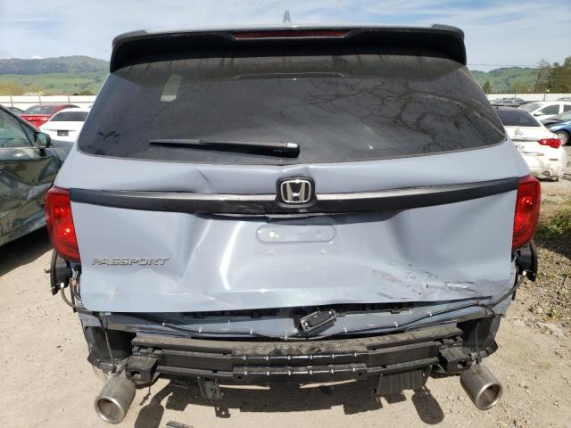 5FNYF7H59NB002770 - 2022 HONDA PASSPORT EXL Gris foto 6