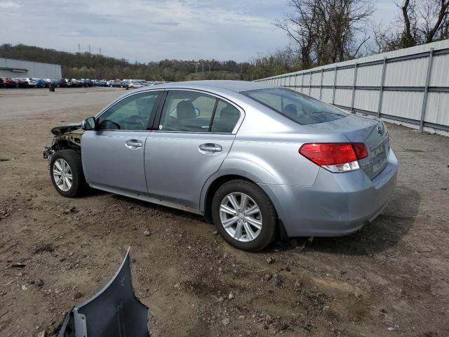 4S3BMBC69C3007167 - 2012 SUBARU LEGACY 2.5I PREMIUM SILVER photo 2