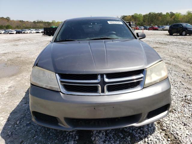 1C3CDZAB4DN644975 - 2013 DODGE AVENGER SE CHARCOAL photo 5