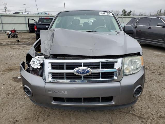 1FMCU0C74BKC60446 - 2011 FORD ESCAPE XLS GRAY photo 5