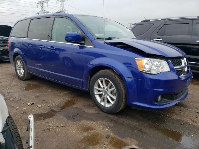 2C4RDGCG7LR206682 - 2020 DODGE GRAND CARA SXT BLUE photo 4