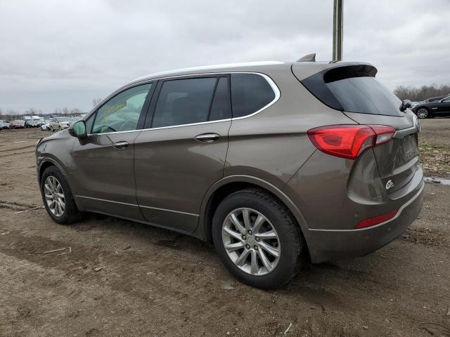 LRBFXCSA7KD043189 - 2019 BUICK ENVISION ESSENCE BROWN photo 2