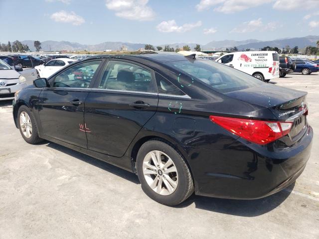 5NPEB4AC2DH757801 - 2013 HYUNDAI SONATA GLS BLACK photo 2